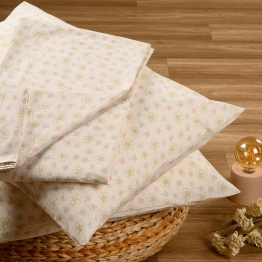 Σετ Σεντόνι Με 2 Μαξιλαροθήκες Polycotton King Με Λάστιχο 180x200+32εκ. Chloe Peach Casual Line Mini Melinen 20004862