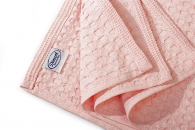 Ποτηρόπανο Πικέ Βαμβακερό 50x70εκ. Solid English Rose DimCol 33123247001