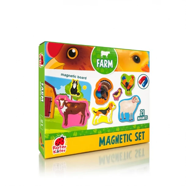 Μαγνητικό Σετ Φάρμα Με Πίνακα Roter Kafer RK2090-01