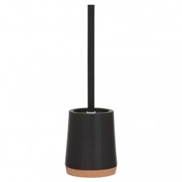 Πιγκάλ Τουαλέτας Πορσελάνης 12x26εκ. Cork Black Sealskin 362510519