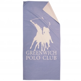 Πετσέτα Θαλάσσης Microfiber 80x170εκ. Essential 5215 Lilac-Nude Greenwich Polo Club
