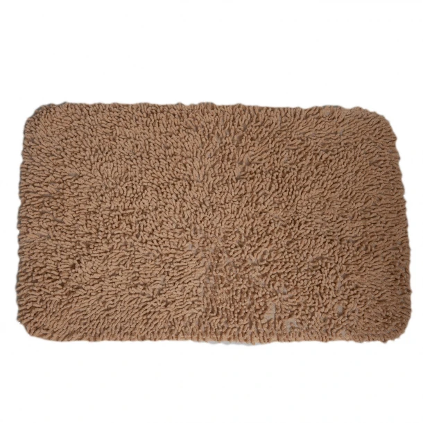 Ταπέτο Μπάνιου Βαμβακερό Μπεζ 50x80εκ. MRShome sl-DS-3995001