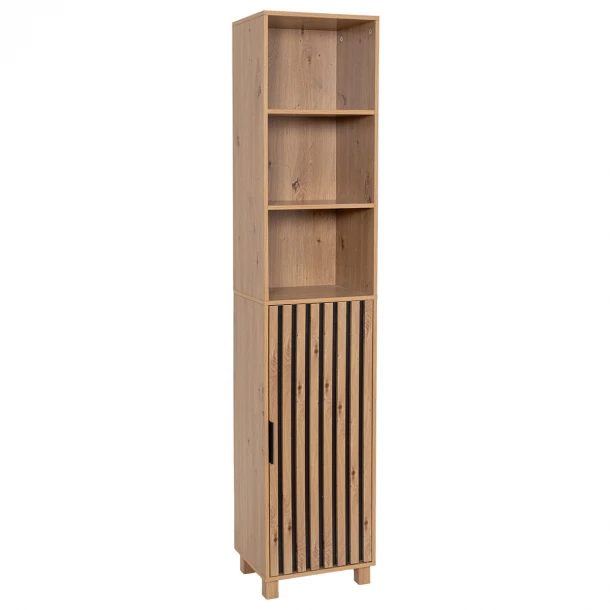 Έπιπλο Ξύλινο Καφέ 35x26x166εκ. MRShome 1374000