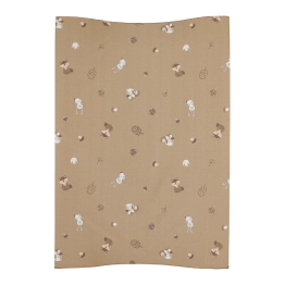 Μαλακή Αλλαξιέρα Μωρού Forest Animals Sand 50x70εκ. Meyco MEY-294.165.33.01