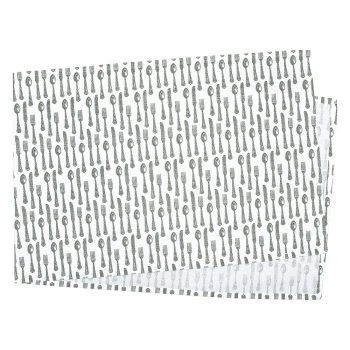 Τραβέρσα Βαμβακερή 45x140εκ. Edmonde White Melinen 20002532