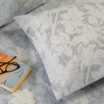 Ζεύγος Μαξιλαροθήκες Polycotton 50x70εκ. Paloma Grey Casual Line Melinen 20006336