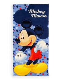 Πετσέτα Θαλάσσης Παιδική Microfiber 70x140εκ. Mickey 16 Blue Disney DimCol