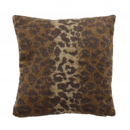 Διακοσμητικό Μαξιλάρι Μάλλινο-Polyester 40x40εκ. Throws 0858 Brown Das Home