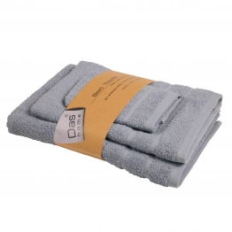 Σετ Πετσέτες 3τμχ Βαμβακερές Best 0701 Dusty Blue Das Home