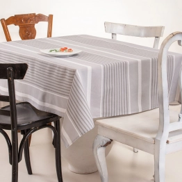 Τραπεζομάντηλο Λονέτα Polycotton 135x180εκ. Frankie Grey Melinen 20000732