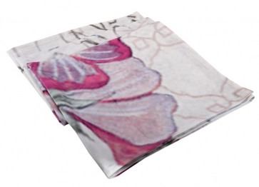 Τραπεζομάντηλο Υφασμάτινη Πεταλούδες ESPIEL 120x120εκ. HEM232