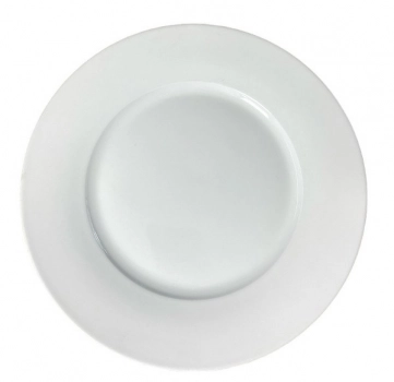 Πιάτο Ρηχό 27εκ. Επαγγελματικού Εξοπλισμού Προσελάνης Extra Strong Λευκό 