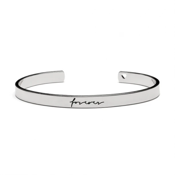 Βραχιόλι-Χειροπέδα Forever Silver Proud Mama PM-518