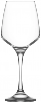 Ποτήρι Κρασιού Σετ 6τμχ Γυάλινο LAV 400ml LVLAL59240F