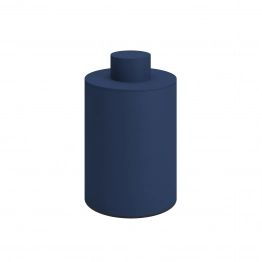 Δοχείο Αποθήκευσης Με Καπάκι Ανοξείδωτο Matt Navy Blue Pam & Co Φ8x15εκ. 94-203