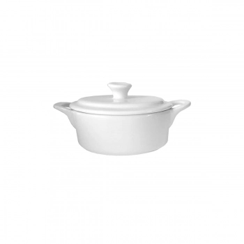 Γιουβετσάκι Μινιατούρα Πορσελάνης Αμαλία Λευκό Art Et Lumiere 9x8εκ. 06890