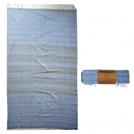 Πετσέτα Θαλάσσης Pestemal Βαμβακερή Dark Blue 90x180εκ. SUMMER tiempo 42-2705