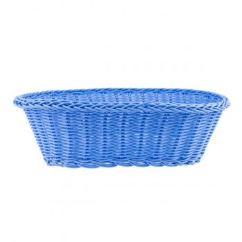 Ψωμιέρα Polyrattan Μπλε Art Et Lumiere 30x23x9εκ. 03414