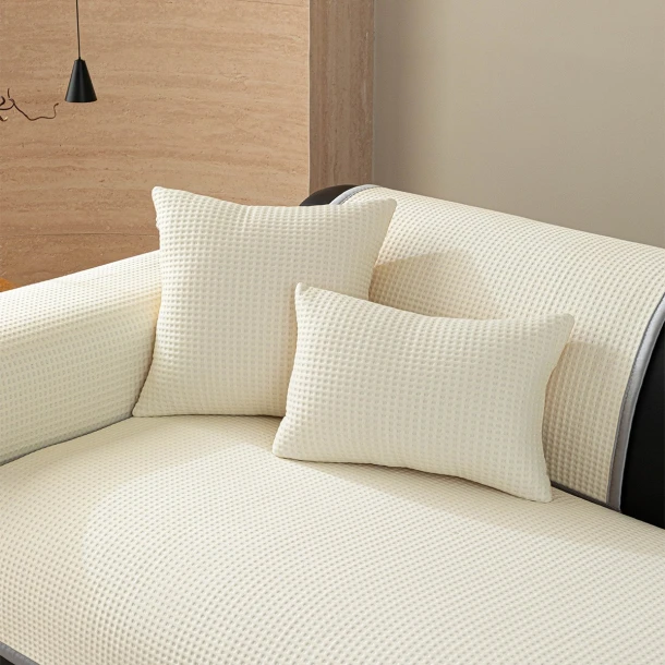 Ανώστρωμα Για Τριθέσιο Καναπέ Polyester 90x210εκ. August Ecru Melinen 20005670