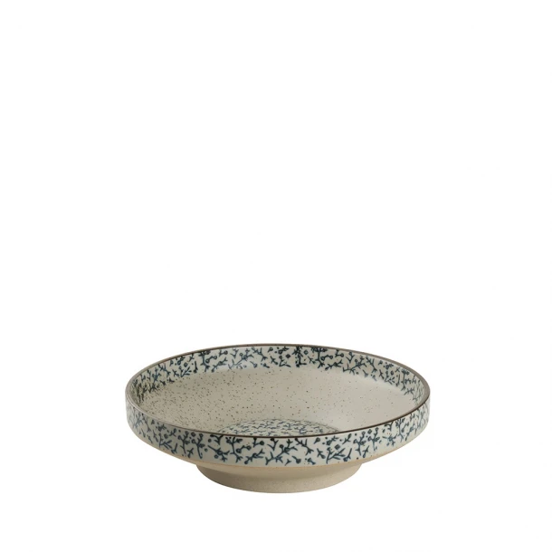 Μπωλ Σερβιρίσματος Πορσελάνης Blueberry ESPIEL 15x5εκ. VRA308K6