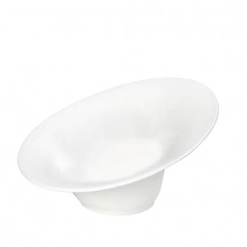 Μπωλάκι Σερβιρίσματος Πορσελάνης Wavy Flow Ιβουάρ Siders ESPIEL 21,5x19,5x11εκ. FUK168K2