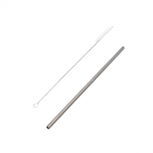 Ανταλλακτικό Καλαμάκι & Βουρτσάκι Ανοξείδωτο Straw Tumbler XL 900ml Estia 01-36928