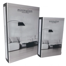 Διακοσμητικό Κουτί Βιβλίο Σετ 2τμχ Ξύλινο Γκρι-Μαύρο ESPIEL 30x20x6,5εκ.-24x15x4,5εκ. BIB104