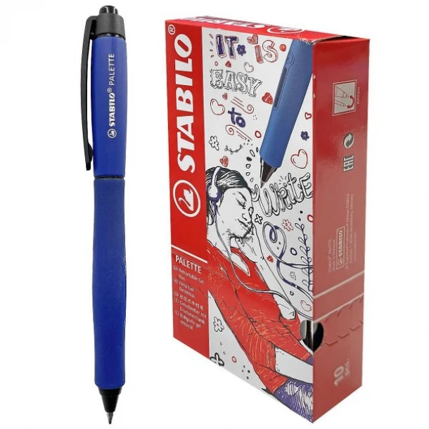 Στυλό Τζελ Blue Ballpoint Stabilo 60-751