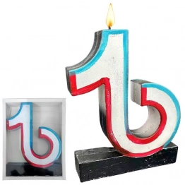 Λαμπάδα Video Upload 8x2x15εκ. Bunny's 73-2144