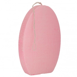 Κερί Αυγό 12x18εκ. Ρουστίκ Ροζ Περλέ iliadis 91190