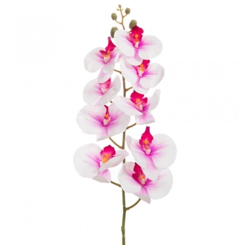 Κλαδί Ορχιδέα Λευκή-Λιλά-Ροζ 90εκ. iliadis 89845