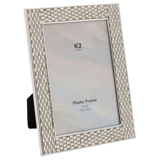 Κορνίζα Μεταλλική Ασημί 10x15εκ. iliadis 89391