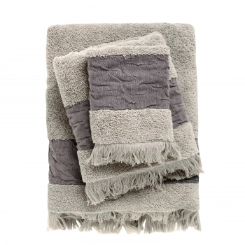 Σετ Πετσέτες 3τμχ Βαμβακερές Daily 0745 Taupe Das Home