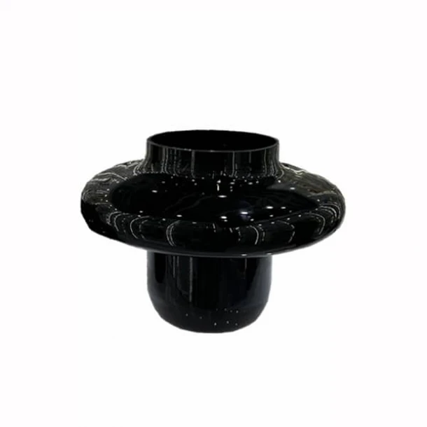 Βάζο Γυάλινο Μαύρο Φ12x20εκ. Art Et Lumiere 30327