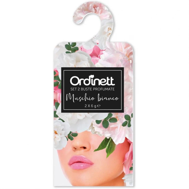 Αρωματικό Σετ 2τμχ Κρεμαστό White Musk Giostyle GS07849065