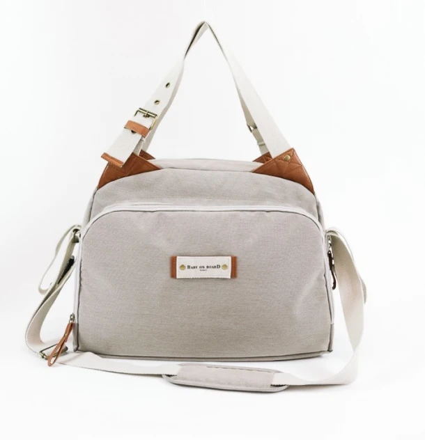 Τσάντα Με Αλλαξιέρα Tote Bag Soft Grey BoB Paris BOB-216730_005