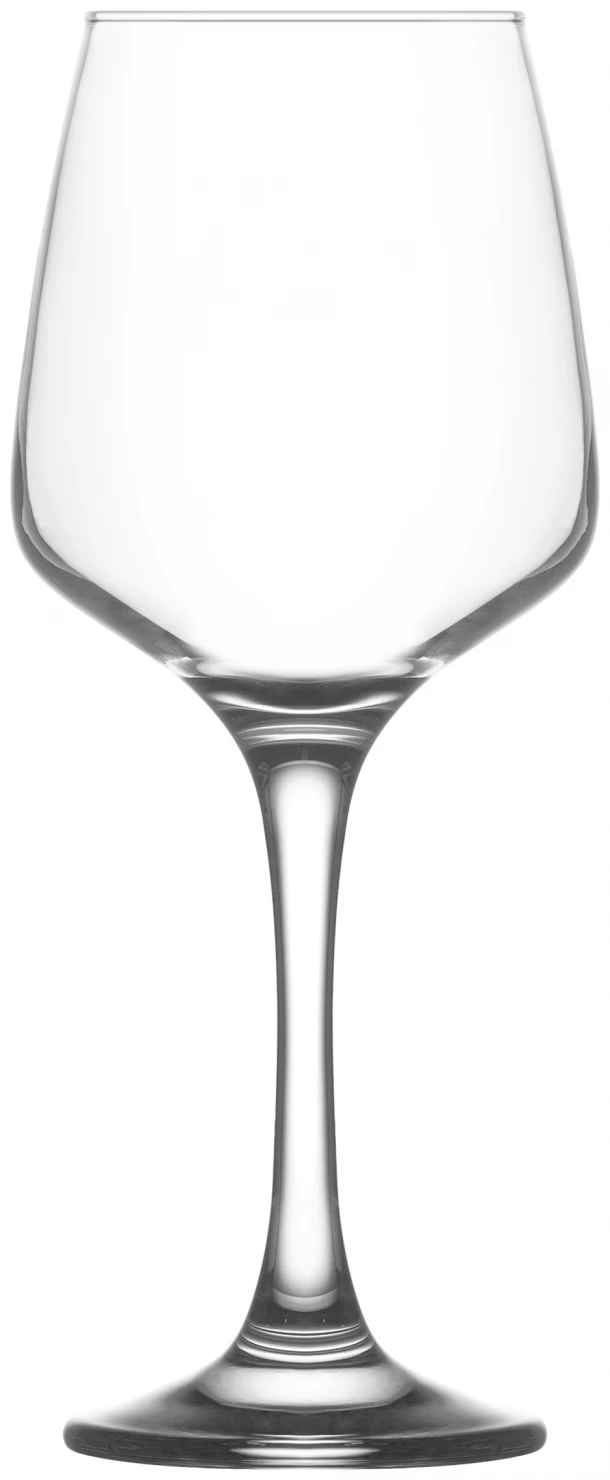 Ποτήρι Κρασιού Σετ 6τμχ Γυάλινο LAV 295ml LVLAL55830F