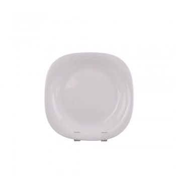 Πιάτο Φρούτου Γυάλινο Λευκό 21,5εκ. Hudson Eaton