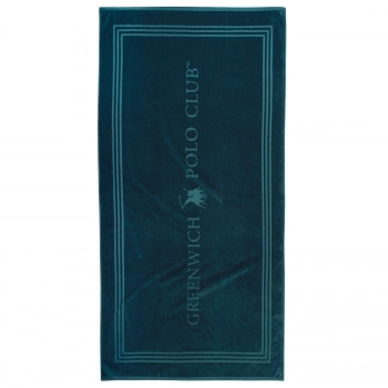 Πετσέτα Θαλάσσης Βαμβακερή 90x170εκ. Essential 4067 Μπλε Greenwich Polo Club