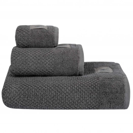 Πετσέτα Βαμβακερή Σώματος 80x160εκ. Premium 4118 Dark Grey Greenwich Polo Club