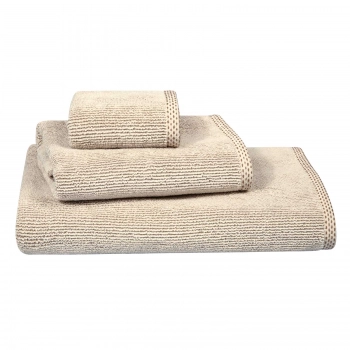 Σετ Πετσέτες 3τμχ Βαμβακερές Cozy 4124 Taupe Greenwich Polo Club