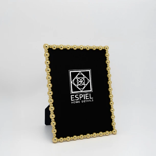 Κορνίζα Μεταλλική Χρυσή ESPIEL 13x18εκ. FAM772