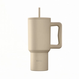 Θερμός Ανοξείδωτος Straw Tumbler XL 14,5x10x22,8εκ.-900ml Dune Save The Aegean Estia 01-41489
