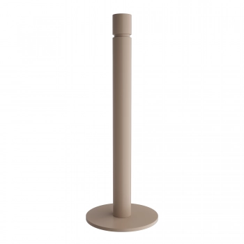 Θήκη Για Ρολό Κουζίνας Ανοξείδωτη Matt Beige Pam & Co Φ12,5x33εκ. 1230-103