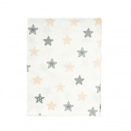 Σεντόνι Λίκνου Μεμονωμένο 80x110εκ. Star 103 Grey Dimcol