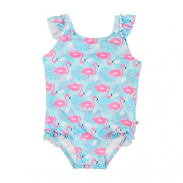 Ολόσωμο Μαγιό 3 Ετών Franny the Flamingo Zoocchini ZOO12251