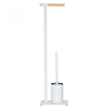 Πιγκάλ Με Χαρτοθήκη Μεταλλικό 15x20x71εκ. Brix White Sealskin 362473610