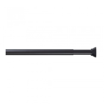 Βραχίονας Μπάνιου Πτυσσόμενος Αλουμινίου 155-255εκ./Φ2εκ. Black Sealskin 800617