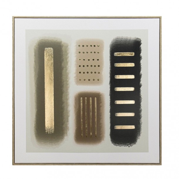 Πίνακας Καμβάς Mdf-Ps Plastic Multi ESPIEL 80x3,5x90εκ. FAL334
