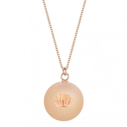 Μενταγιόν Εγκυμοσύνης Bola Willow Λωτός Ροζ-Χρυσό Proudmama PM-597